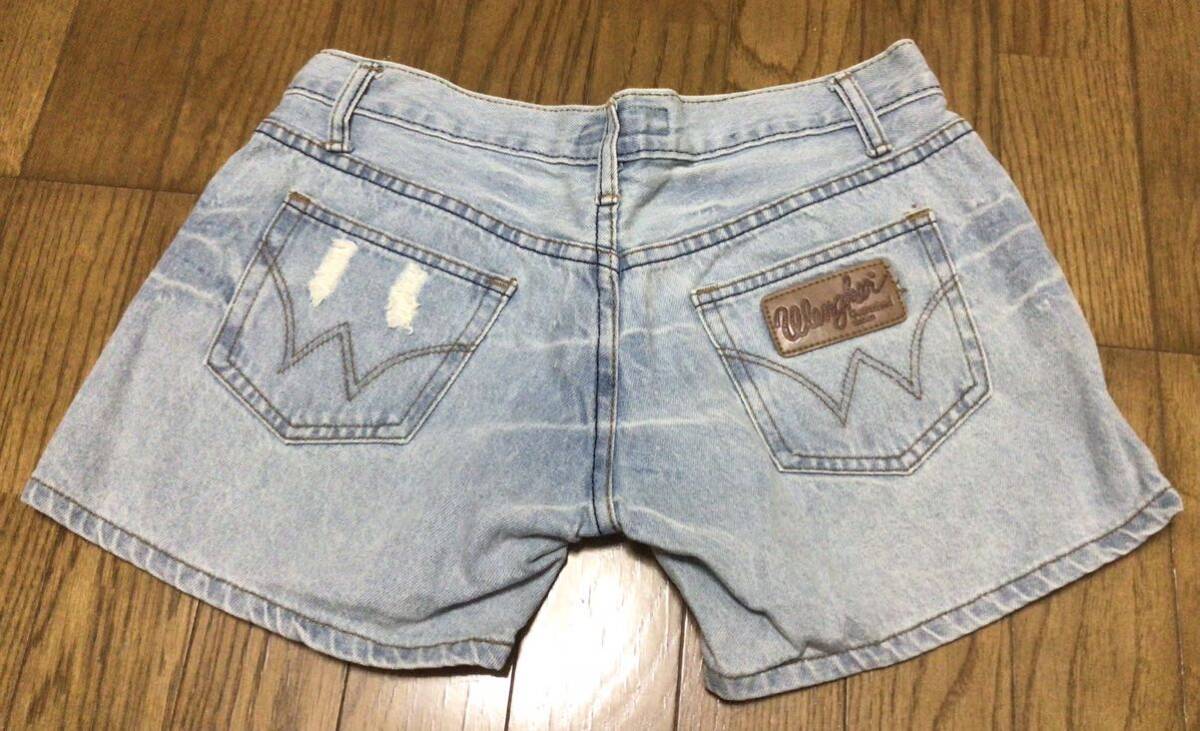 ラングラー　C&J デニム ショートパンツ ウェスト70cm★Wrangler Wネーム_画像3