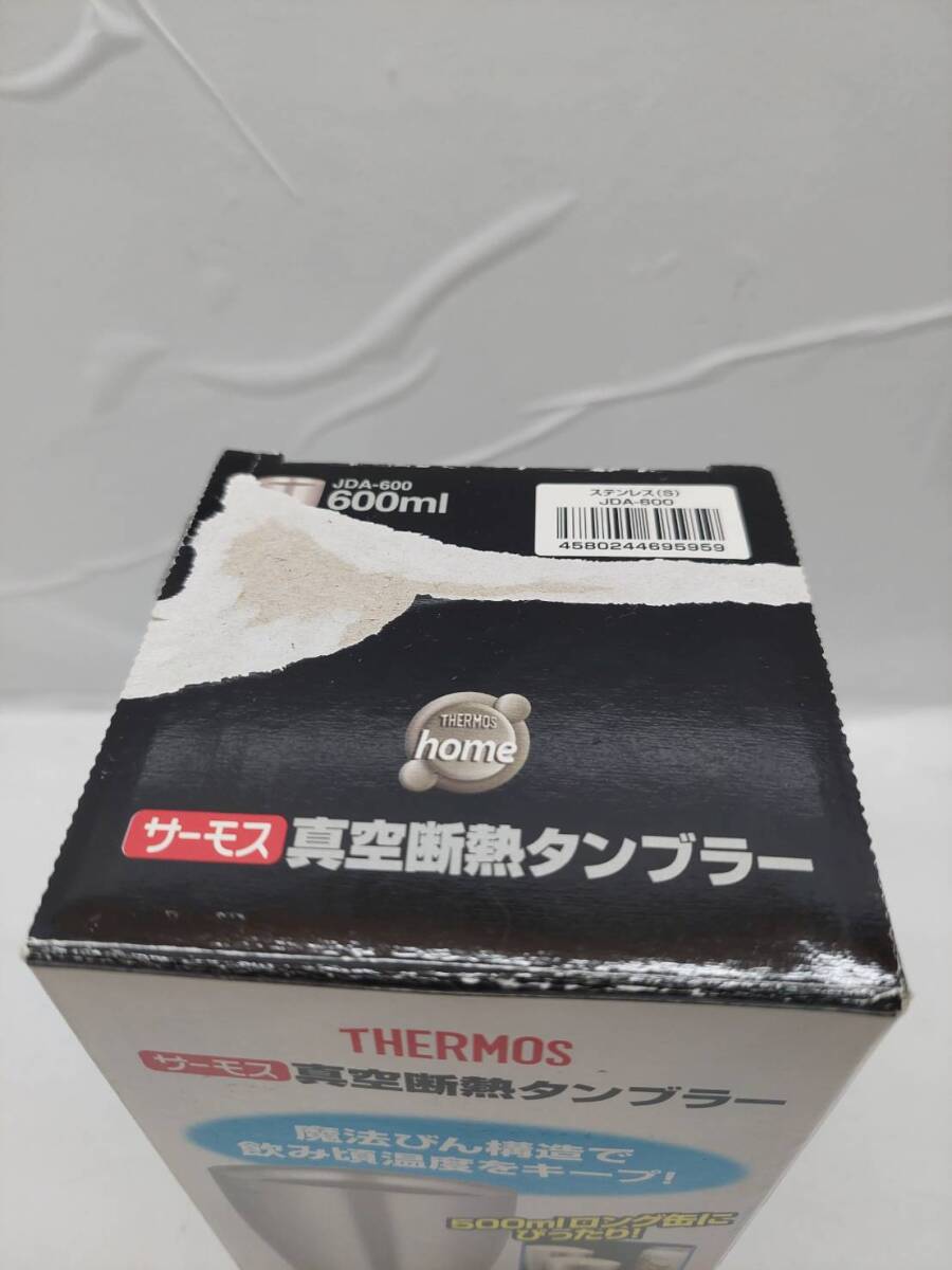 送料無料g30895 THERMOS サーモス真空断熱タンブラー600ml JDA-600 保温 保冷 魔法瓶 ビール 食洗機対応 未使用_画像4