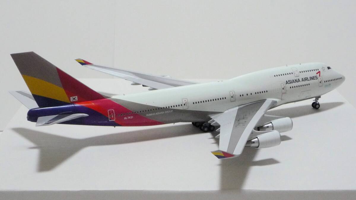 JCwings（1/200）大韓航空 747-8i HL7630 / アシアナ航空 747-400M HL7421　×計2個セット_画像7