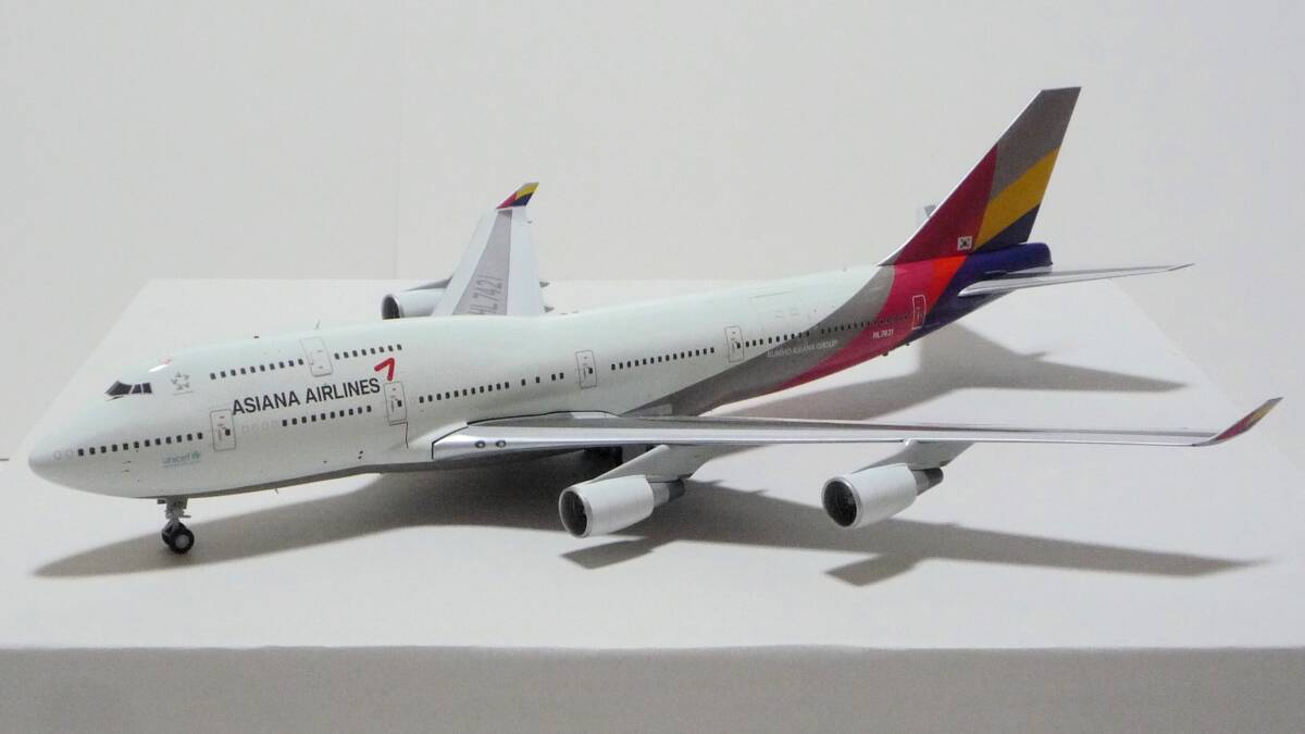 JCwings（1/200）大韓航空 747-8i HL7630 / アシアナ航空 747-400M HL7421 ×計2個セットの画像6