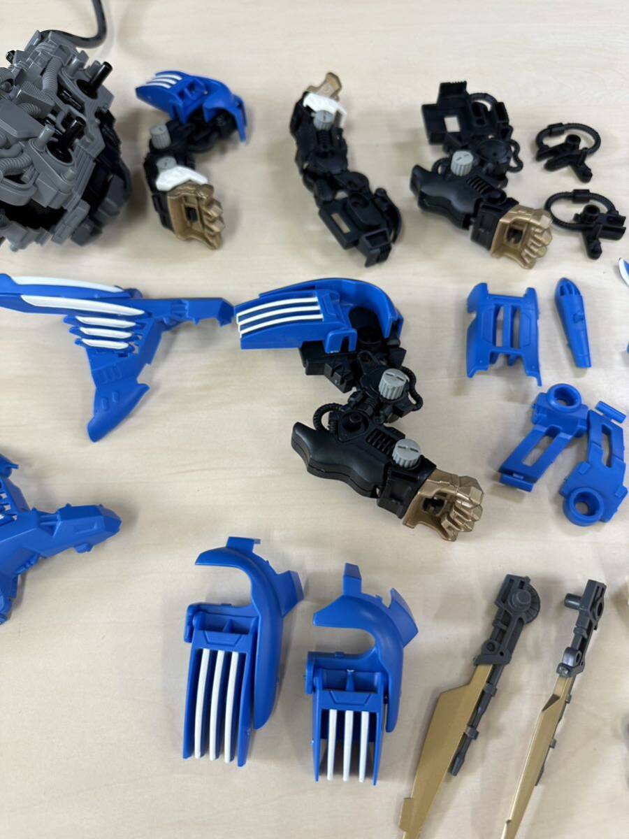 TOMY トミー ZOIDS ゾイド ブレードライガー ライオン型 一部組み立て済み 部品取り用 箱付き_画像5