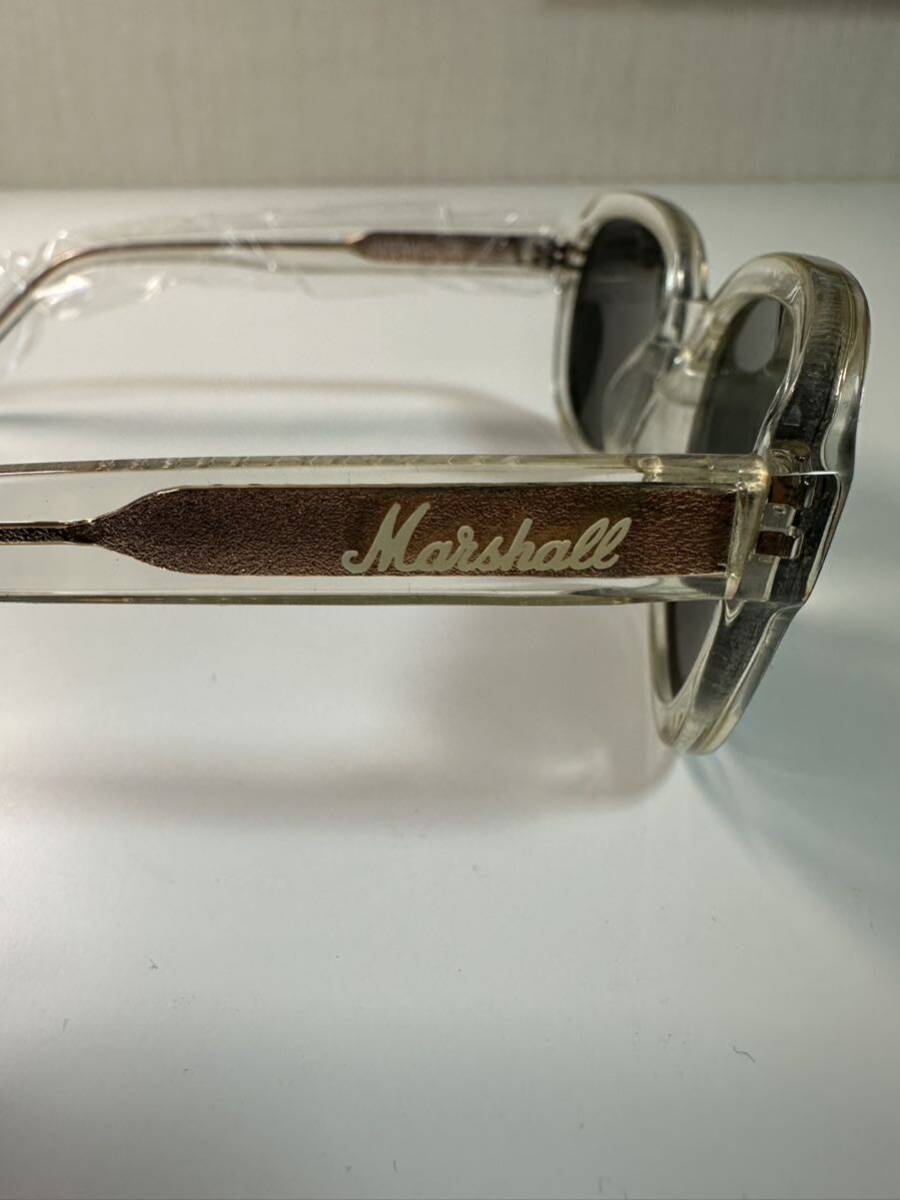 Marshall KEITH マーシャル サングラス クリアフレーム MA0022 度なし ケース付き 2_画像3