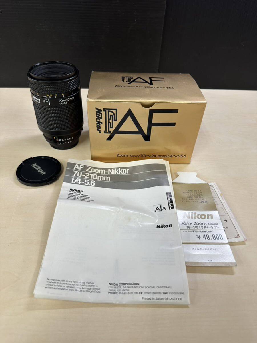 ニコン Nikon AF NIKKOR 70-210mm 1:4-5.6 レンズ _画像1