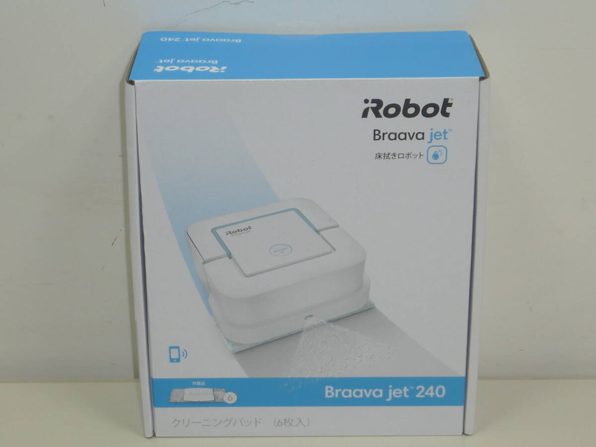 新品 iRobot ブラーバジェット 床拭きロボットクリーナー アイロボット Braava jet240_画像1