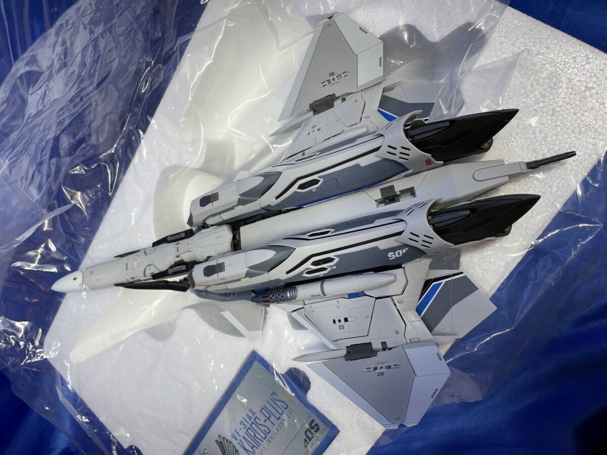 DX超合金 初回限定版 VF-31AX カイロスプラス(ハヤテ・インメルマン機) 「劇場版マクロスΔ 絶対LIVE!!!!!!」　フィギュア_画像2