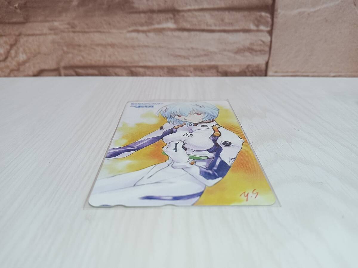 [ не использовался товар ]eva телефонная карточка Ayanami Rei подросток Ace A штекер костюм Neon Genesis Evangelion Ray телефонная карточка 50 частотность 