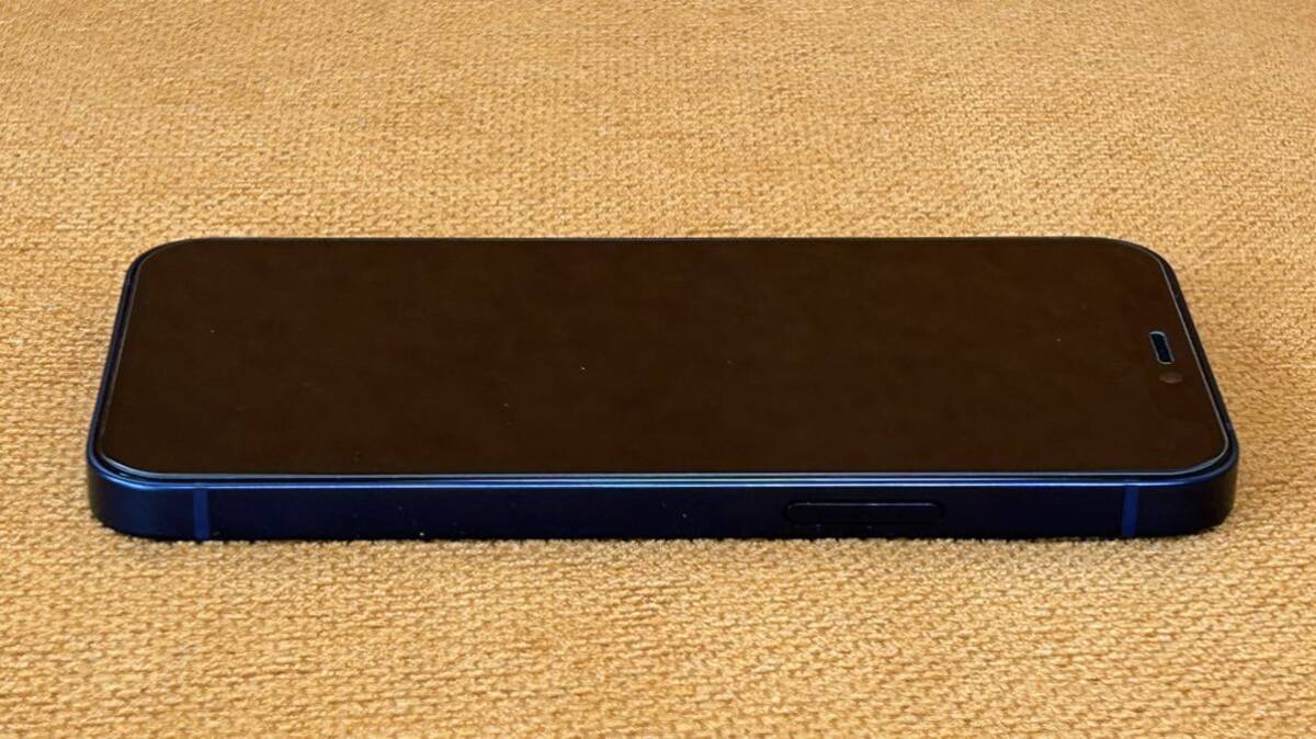 iPhone 12 mini 本体／Blue64GB(美品)＋iFaceブルーケース