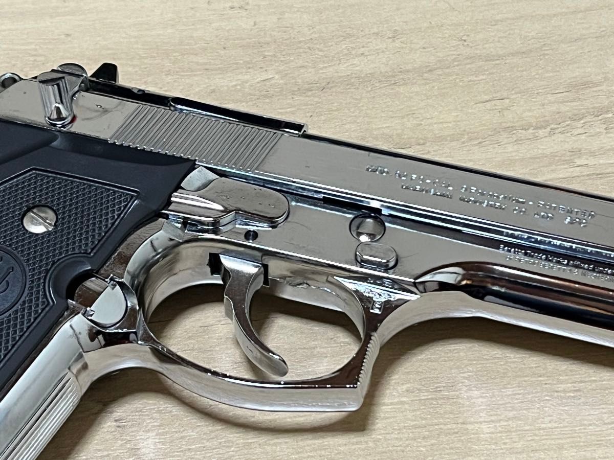 マルシン 発火式モデルガン M92F シルバーメッキ 鏡面仕上げ 未 マルシン 発火式モデルガン M92F シルバーメッキ 鏡面仕上げ 未