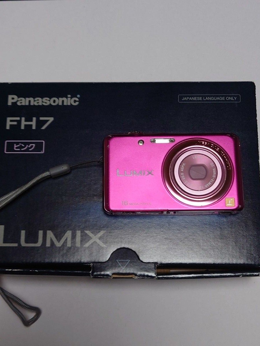 デジカメ　Panasonic LUMIX　ピンク