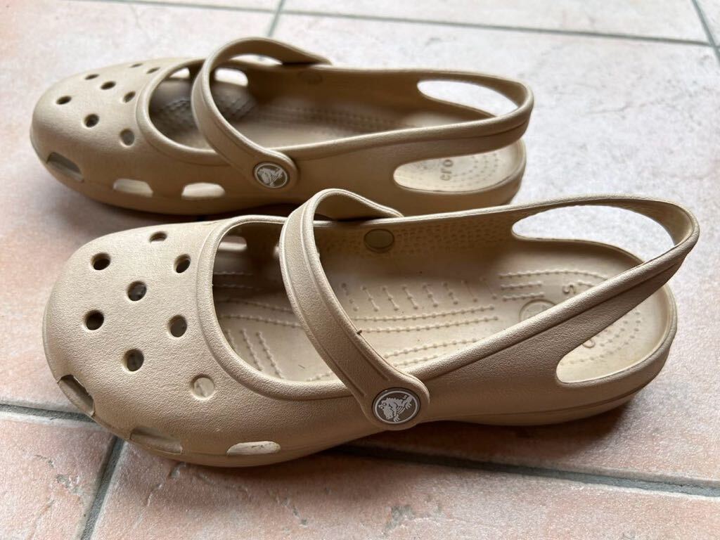 crocs クロックス　サンダル③　23.5センチ　サイズ6_画像3