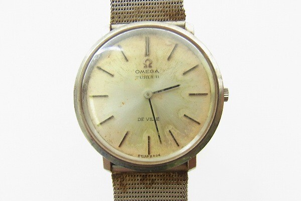 K196-Y20-2592◎ OMEGA オメガ DEVILLE デビル TURLER メンズ 手巻き 腕時計 現状品③◎_画像1