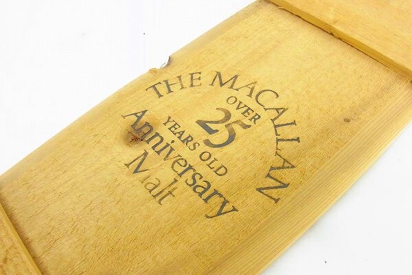 K213-Y2-6726 The MACALLAN The maka Ran 25 year Anniversary malt whisky Scotch 700ml 43% tree box attaching present condition goods ③