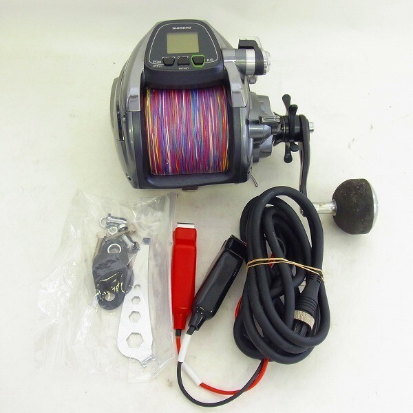 K844-Y33-140 SHIMANO シマノ ForceMaster 6000 5RG456000 リール 電動リール 現状品②_画像4