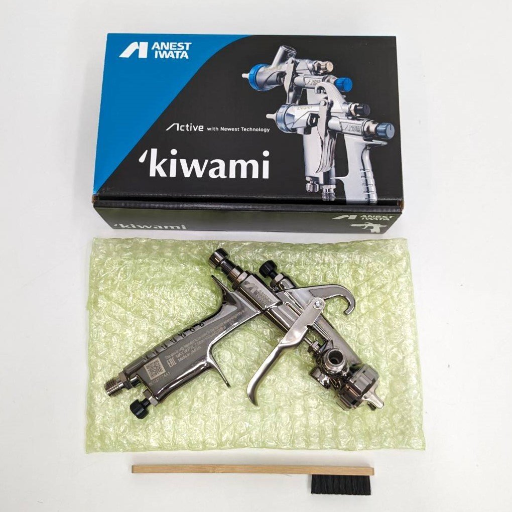 [9304-009] ANEST IWATA スプレーガン kiwami アネスト岩田 KIWAMI-1-16B2 美品 [中古]_画像1