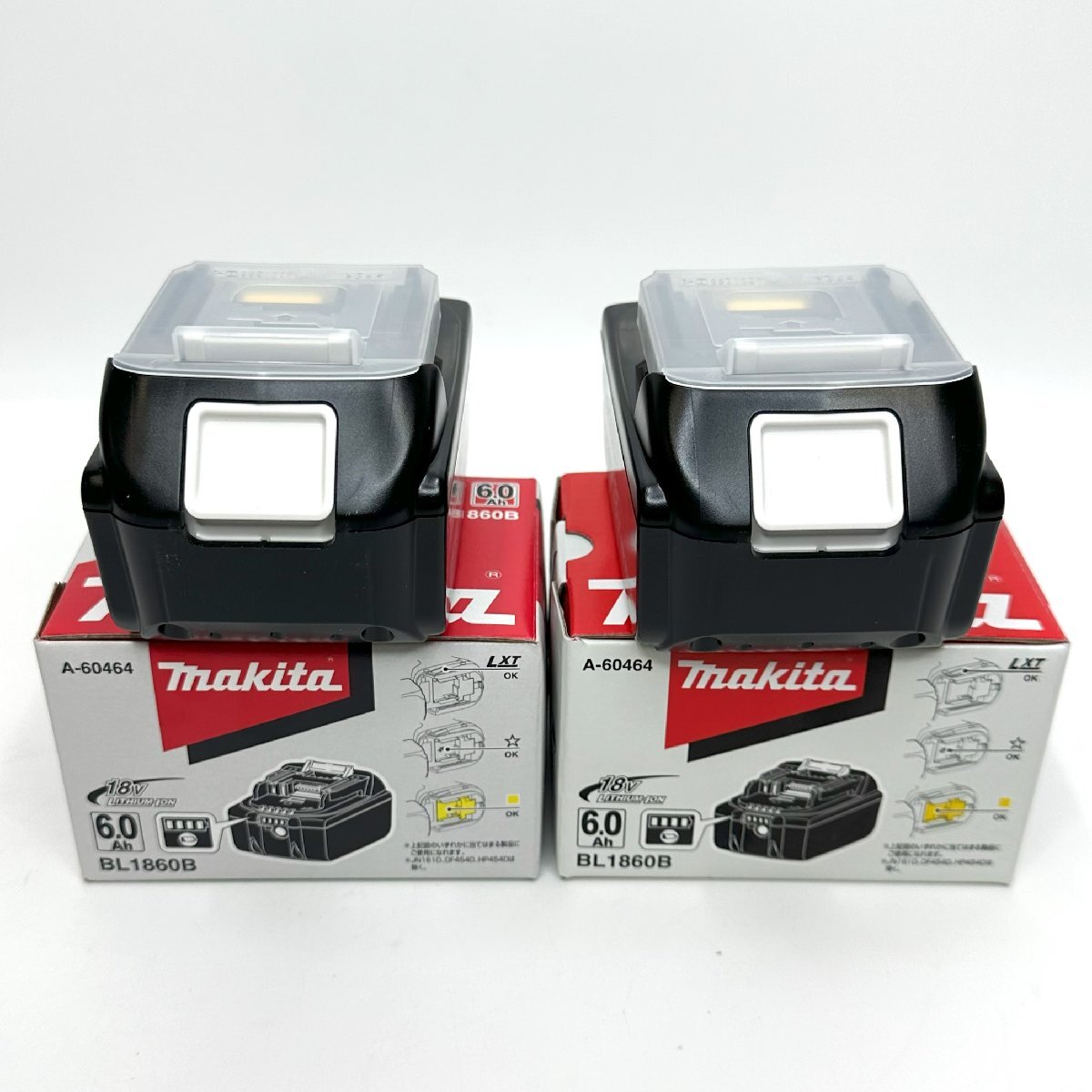 [9304-009] Makita lithium ион аккумулятор BL1860B Makita оригинальный 2 шт. комплект не использовался аккумулятор [ не использовался ]
