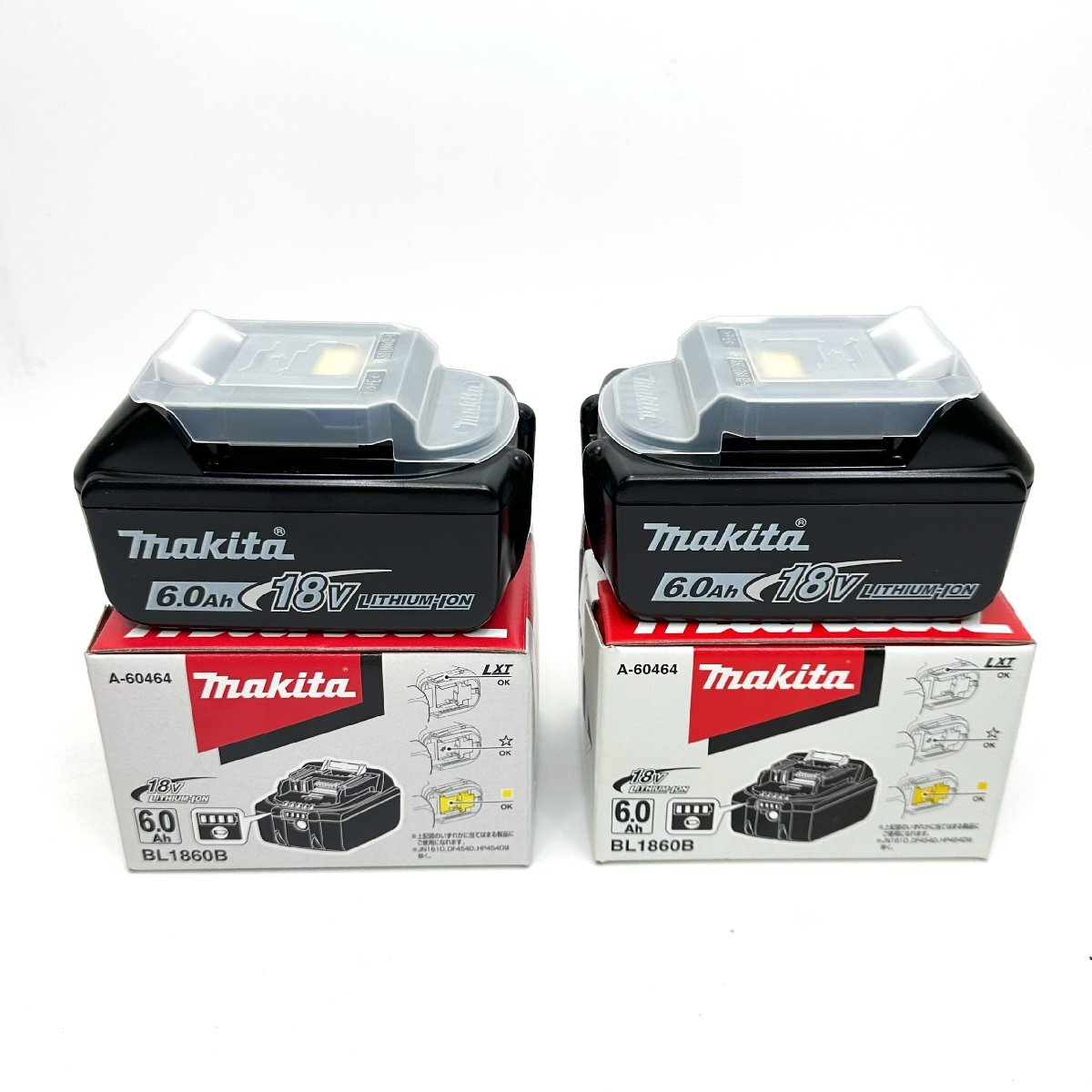 [9304-009] Makita lithium ион аккумулятор BL1860B Makita оригинальный 2 шт. комплект не использовался аккумулятор [ не использовался ]