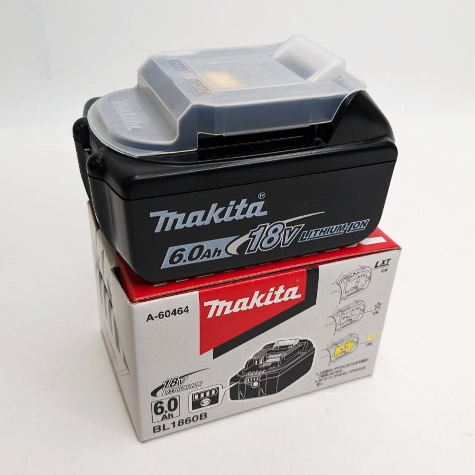 [9304-009] Makita lithium ион аккумулятор BL1860B Makita оригинальный аккумулятор 18V 6.0Ah снег Mark [ не использовался ]
