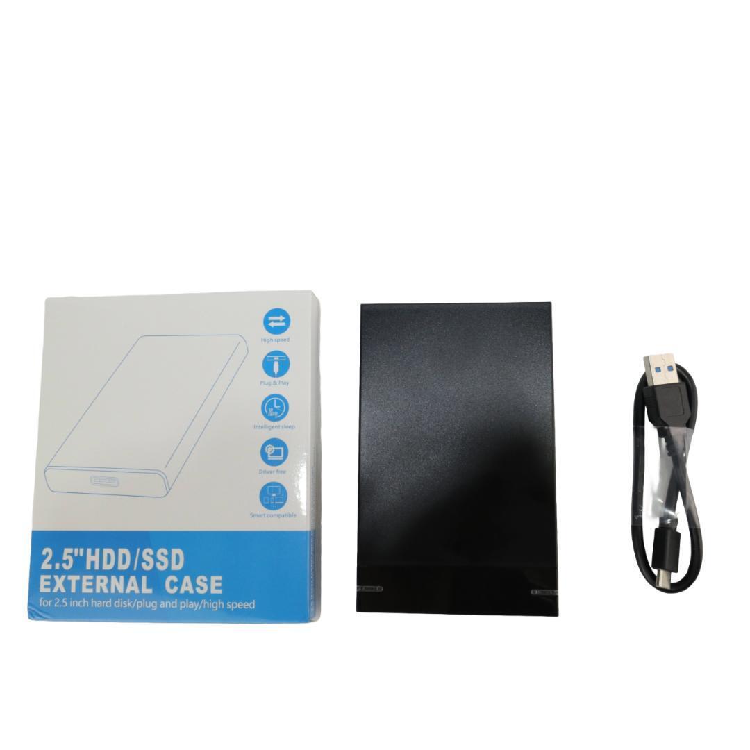 [ free shipping ]2.5inchi SSD/HDD correspondence attached outside case TYPE-C USB-A cable attaching type C