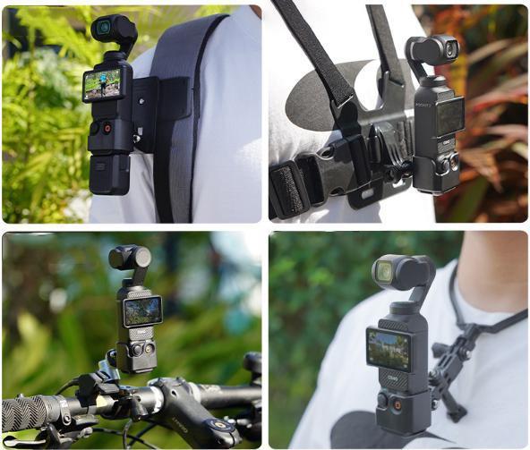 【送料無料】ジンバルカメラ/アクションカメラ DJI Pocket3専用 取付マウントベースセット 取付マウント＆GoProベースの画像4