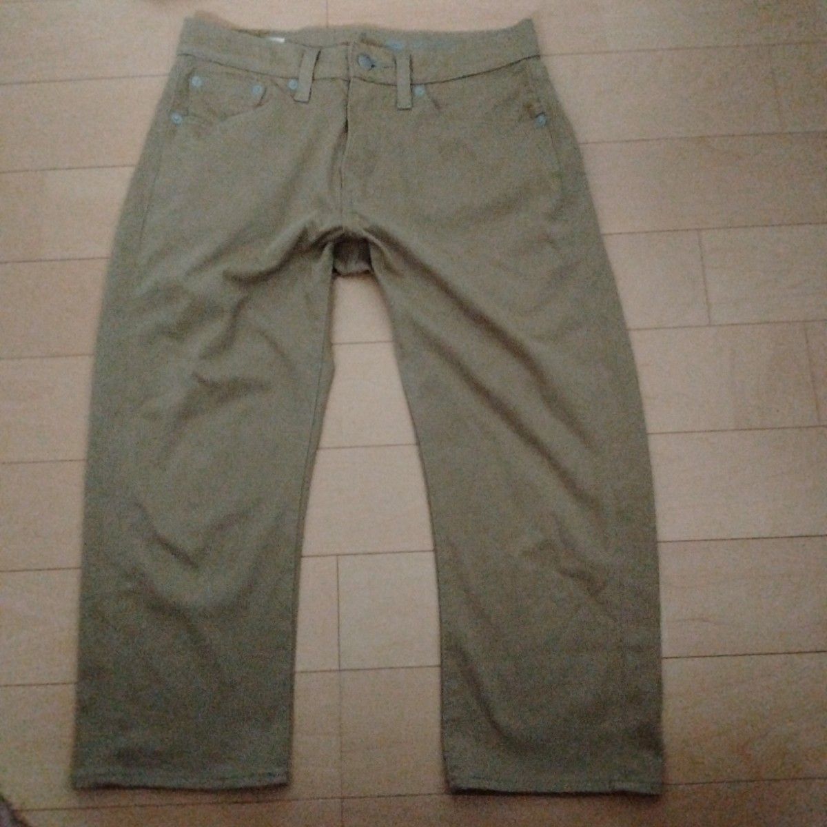 中古　28　リーバイス　LEVI'S　ビッグE クロップド　505 プレミアム