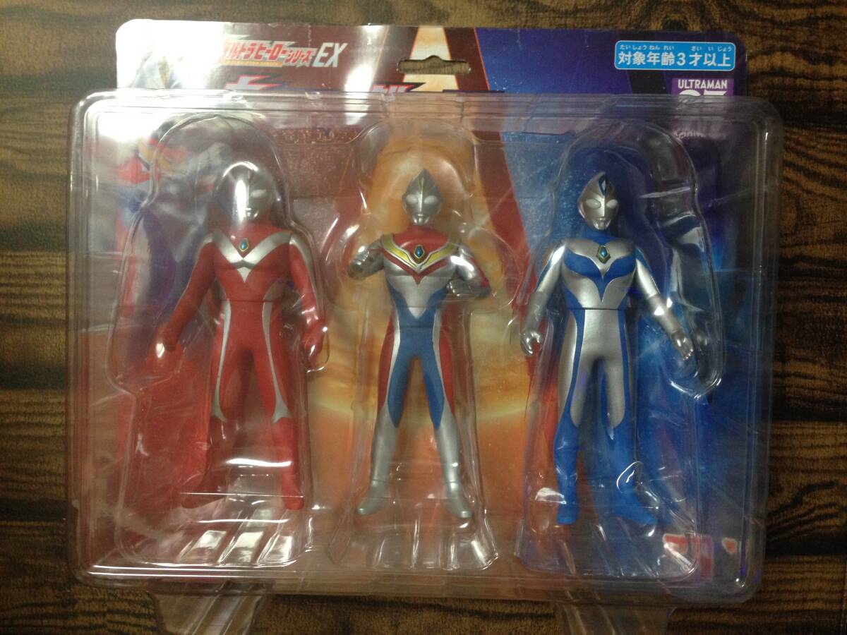 (*[TOY] Bandai (BANDAI) Ultra герой серии EX Ultraman Dyna 25 anniversary commemoration комплект [ быстрое решение ]