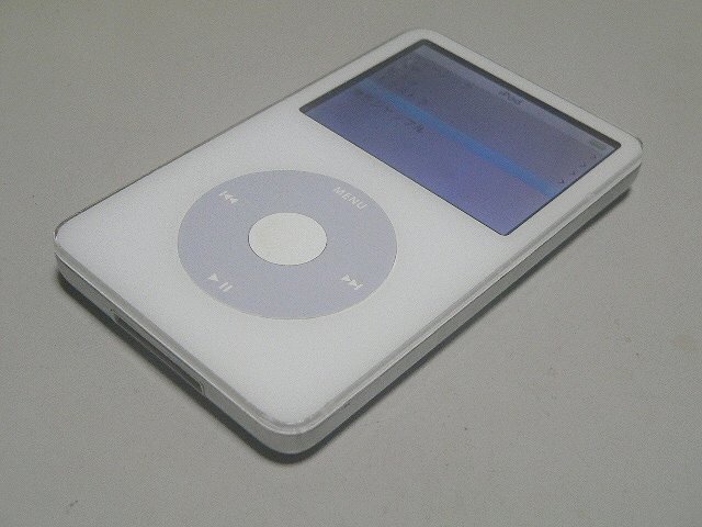 iPod 第5世代 MA002 30GB 白 バッテリー新品の画像2