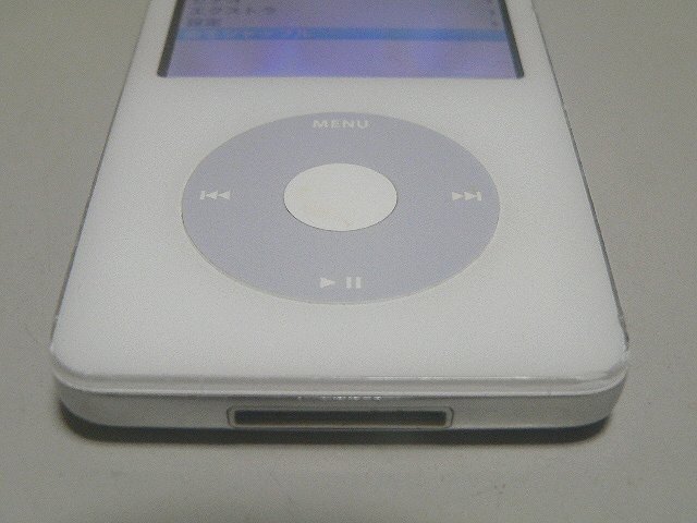 iPod 第5世代 MA002 30GB 白 バッテリー新品の画像5