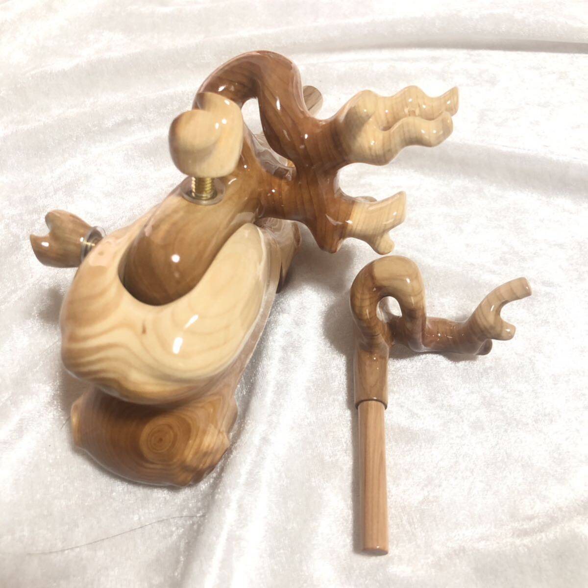 5100円 ヘラブナ万力 天然木山檜 大砲万力 中型万力 超美品 袋 5100円 ヘラブナ万力 天然木山檜 大砲万力 中型万力 超美品 袋