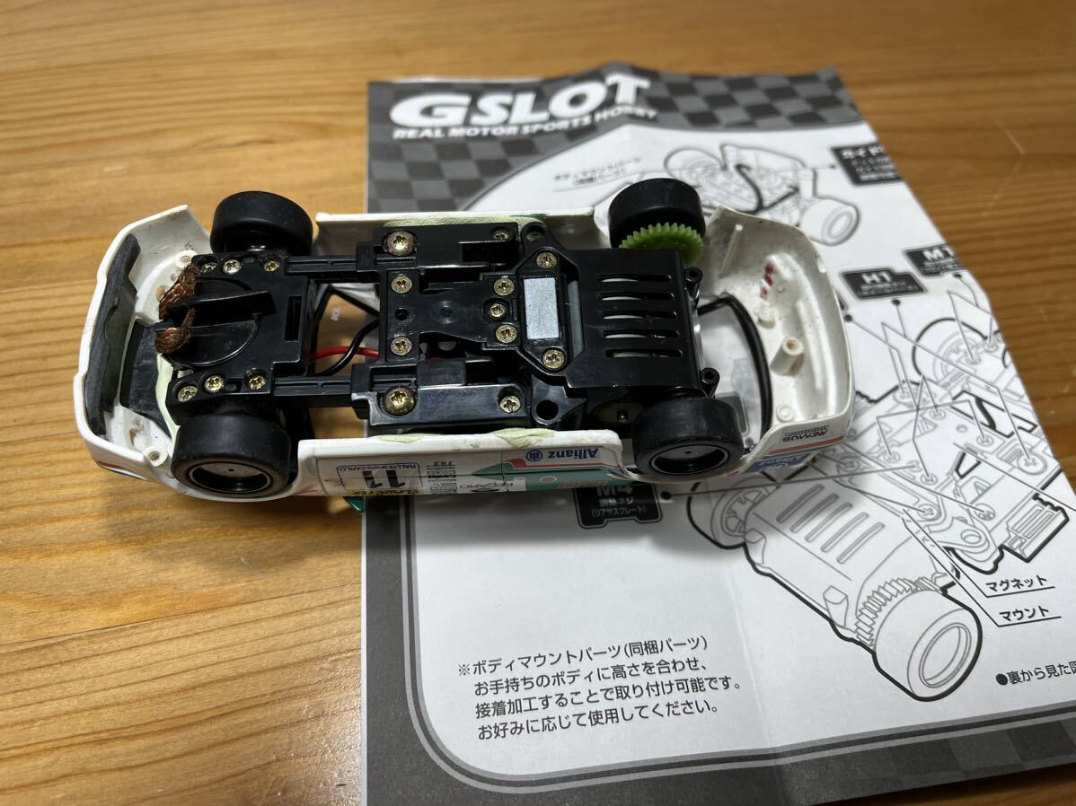  body 3 pcs . finished car (G slot chassis attaching ). Junk 