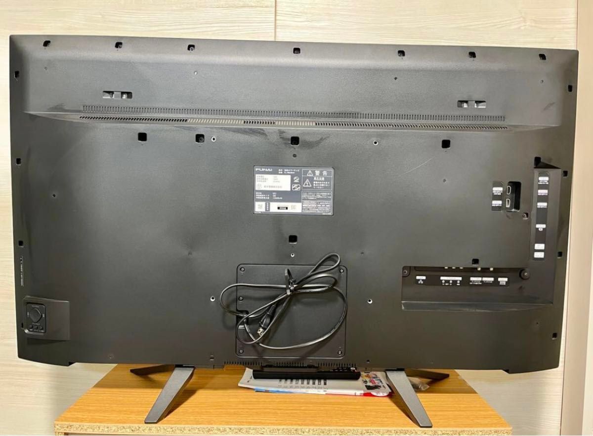 FUNAI 49型録画機能内蔵　4Kテレビ FL-49U4010 2018年製