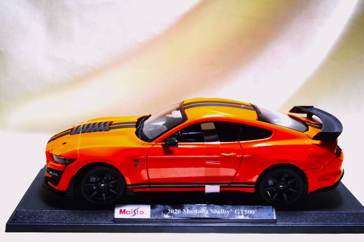  new goods Maisto 1/18[Maisto]*2020 year Ford Mustang Shelby GT500* minicar / Ford / Chevrolet / Porsche / Ferrari /BMW/ Lamborghini 