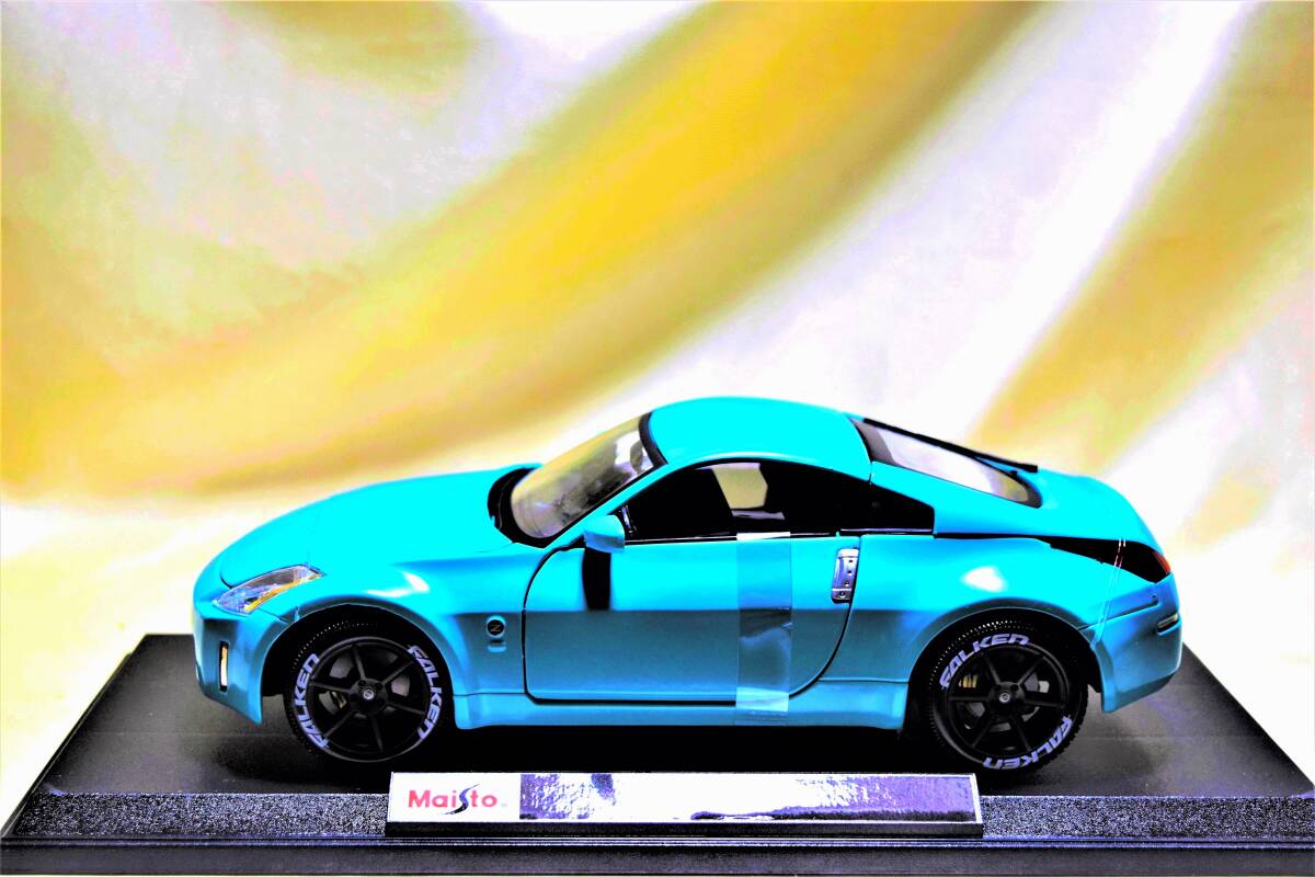 新品マイスト1/18【Maisto】■Nissan 350Z■ミニカー/BMW/フェラーリ/アウディ/ランボルギーニ/メルセデス/フォード/オートアート/京商/_画像9