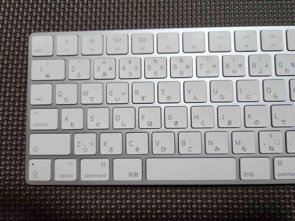 Apple Magic Keyboard テンキー付き 日本語（JIS）[MQ052J/A]_画像2