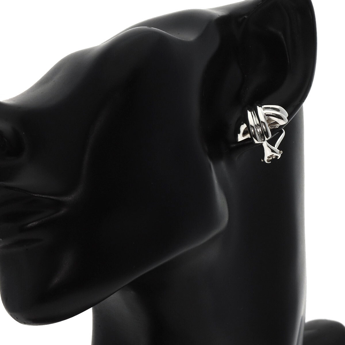 TIFFANY&Co. Tiffany signature earrings silver lady's used 