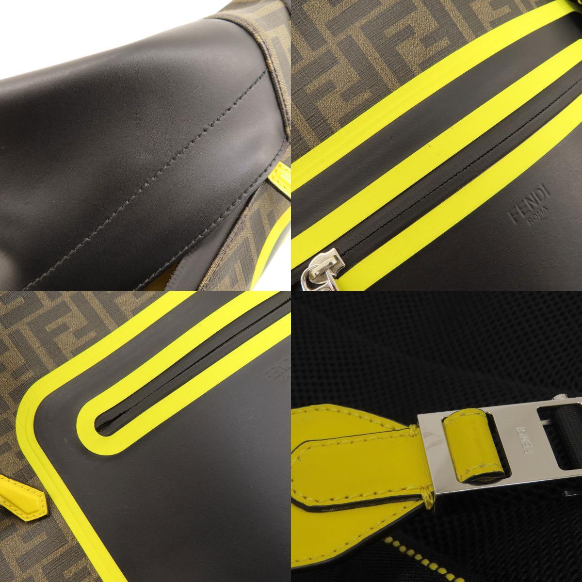 FENDI フェンディ ズッカ柄 リュック・デイパック PVC レディース 中古_画像8