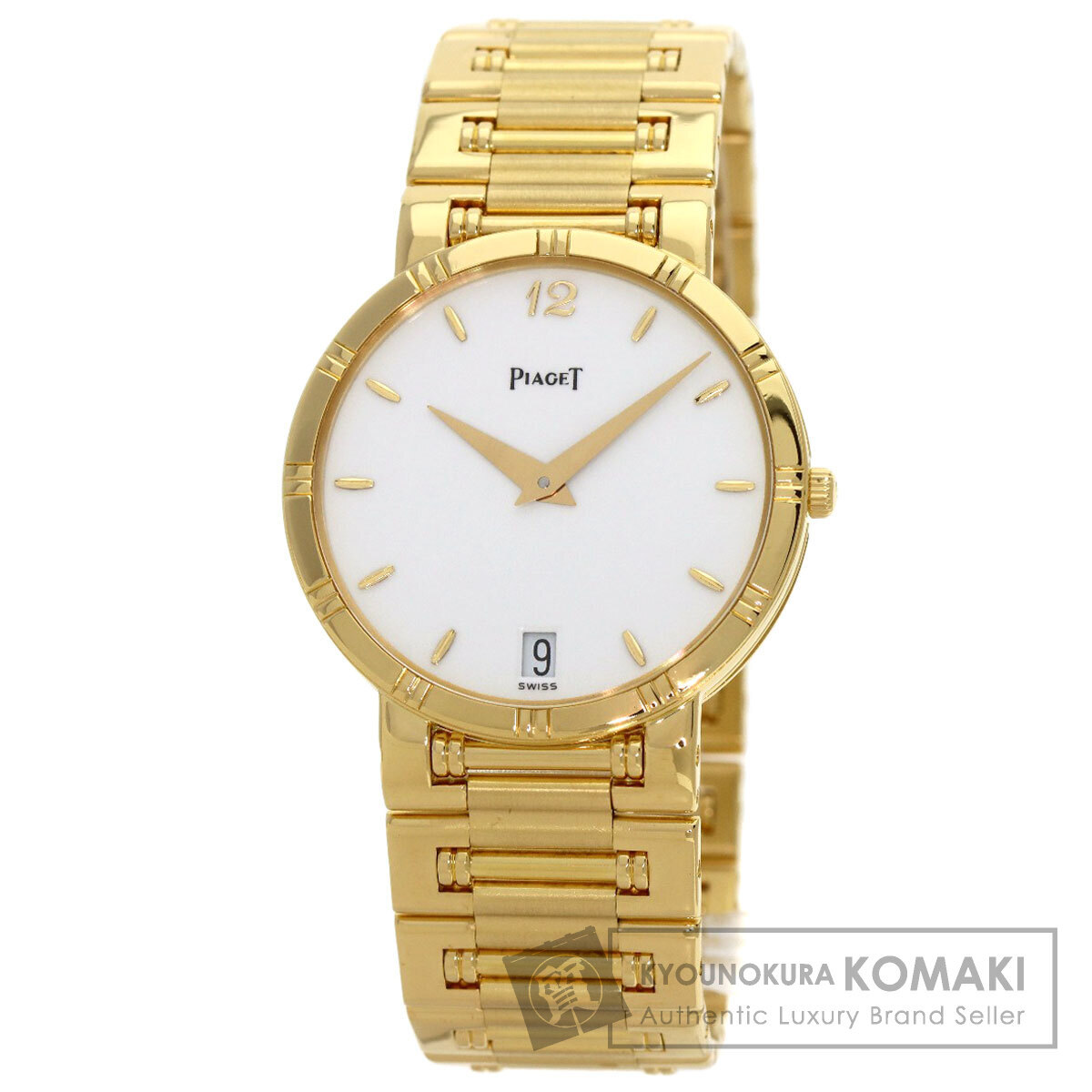 PIAGET ピアジェ 15123K81 ダンサー メーカーコンプリート 腕時計 K18イエローゴールド K18YG メンズ 中古_画像1