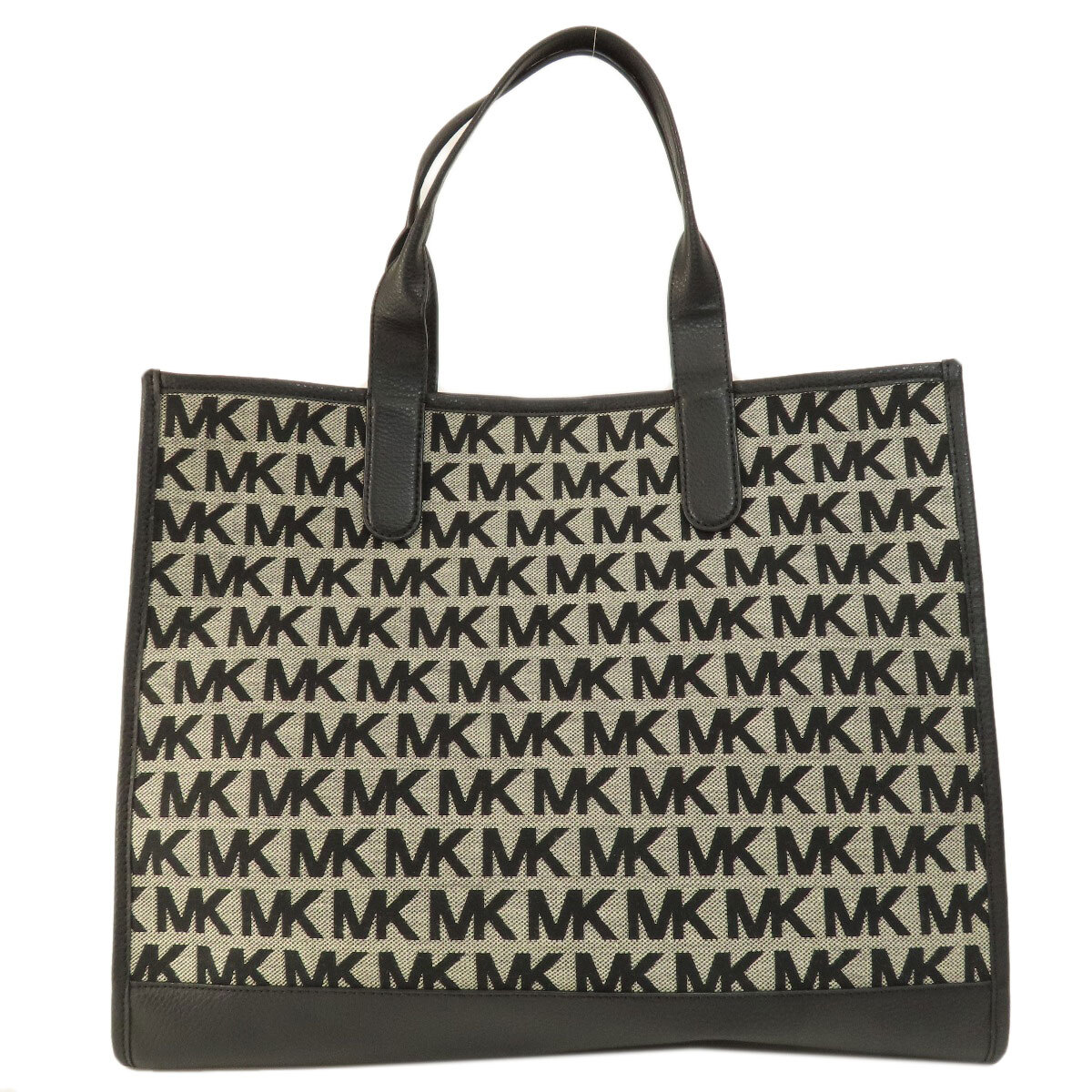 Michael Kors マイケルコース MKシグネチャー トートバッグ キャンバス レディース 中古_画像2