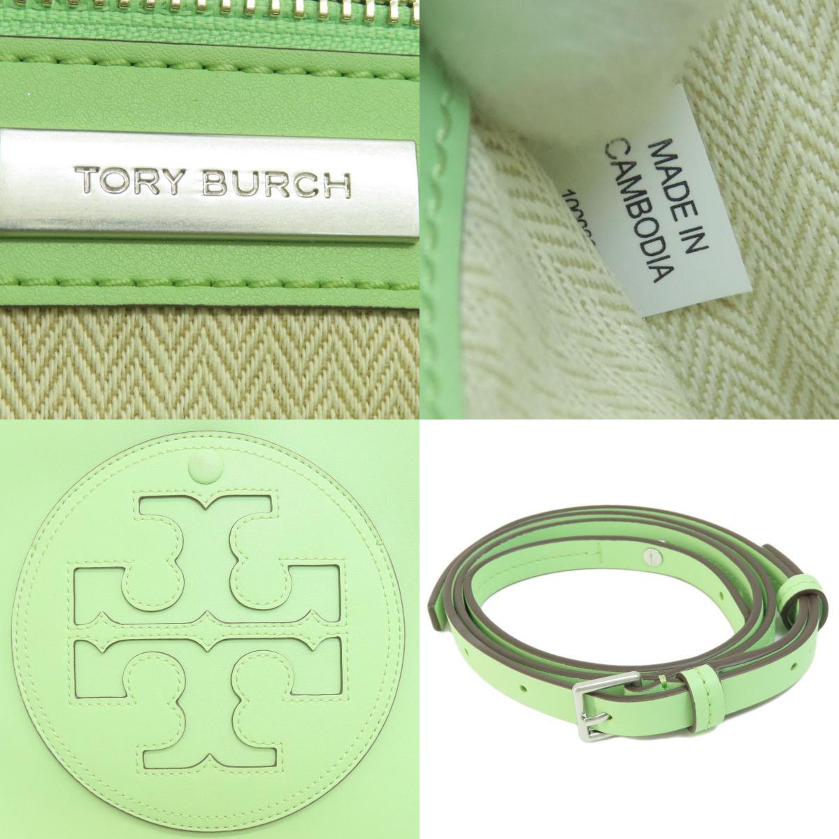 Tory Burch トリーバーチ ロゴ 2WAY トートバッグ レザー レディース 中古_画像6