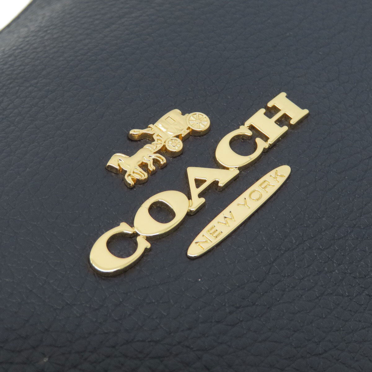 COACH コーチ C4108 ロゴ金具 ワンショルダー ハンドバッグ レザー レディース 中古_画像7