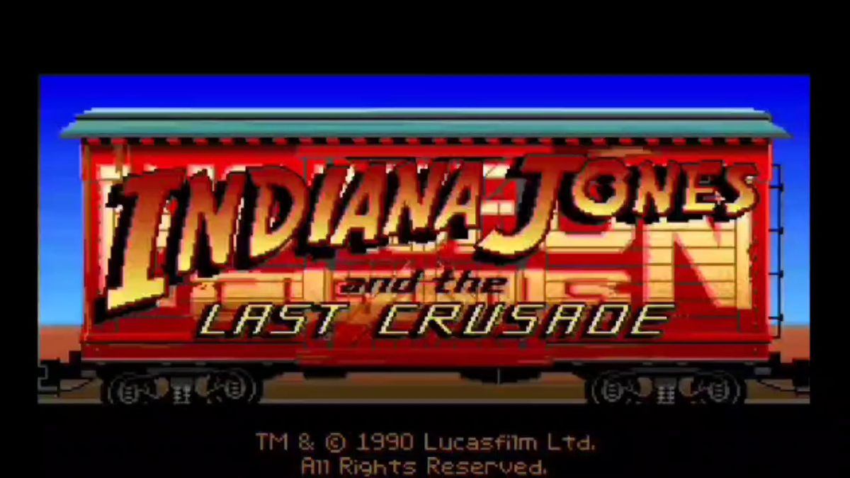 インディ・ジョーンズ 最後の聖戦 FM TOWNS ソフトコレクション海外編7 Indiana Jones 日本語版 PCゲーム