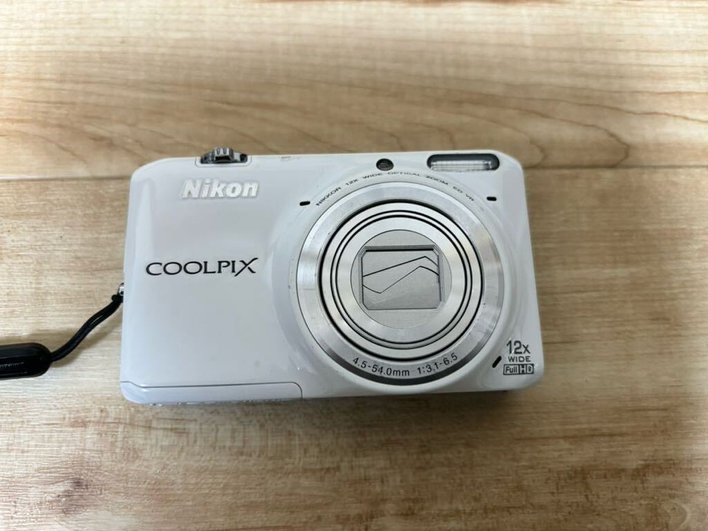 動作未確認ジャンク品　NIKON ニコン　コンパクトデジタルカメラ　COOLPIX S6500_画像1