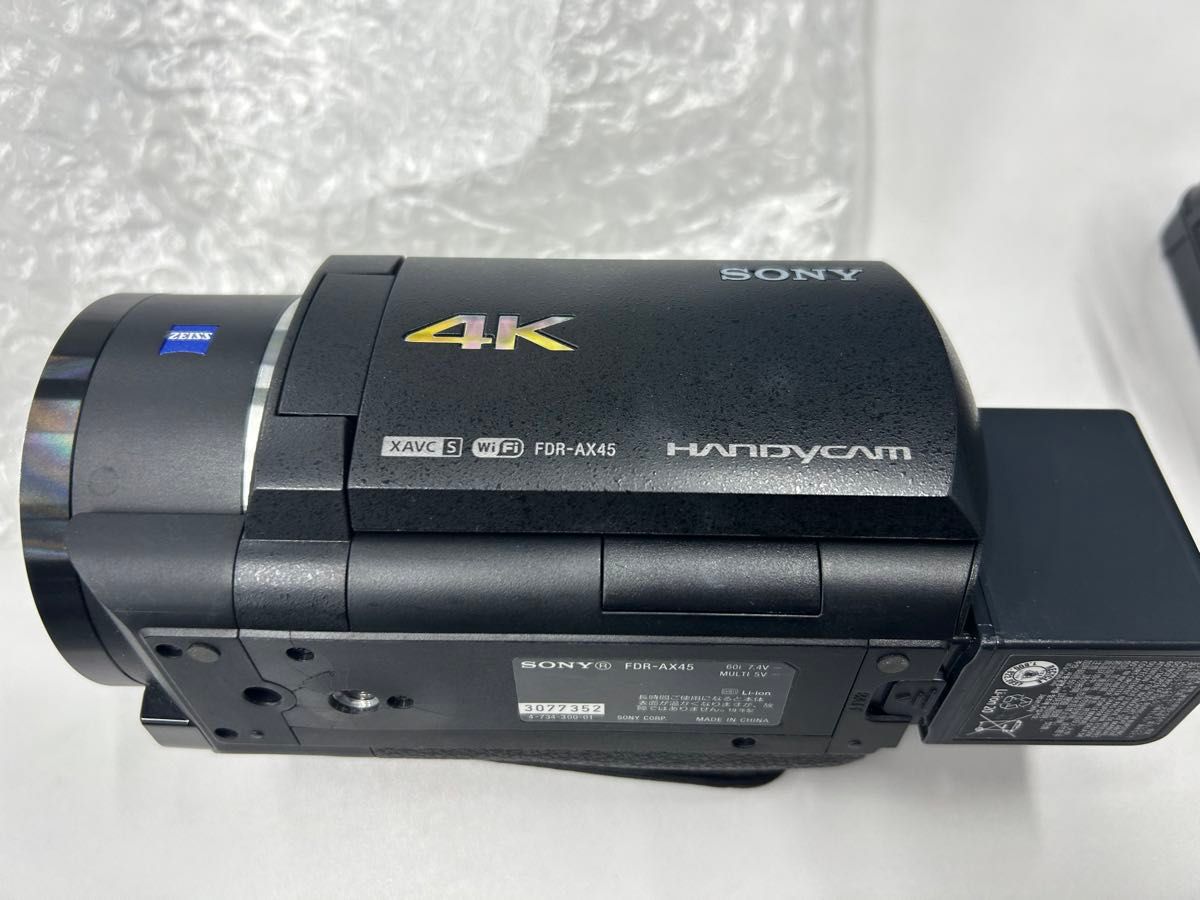 中古★SONY デジタルビデオカメラ FDR-AX45 ブラック