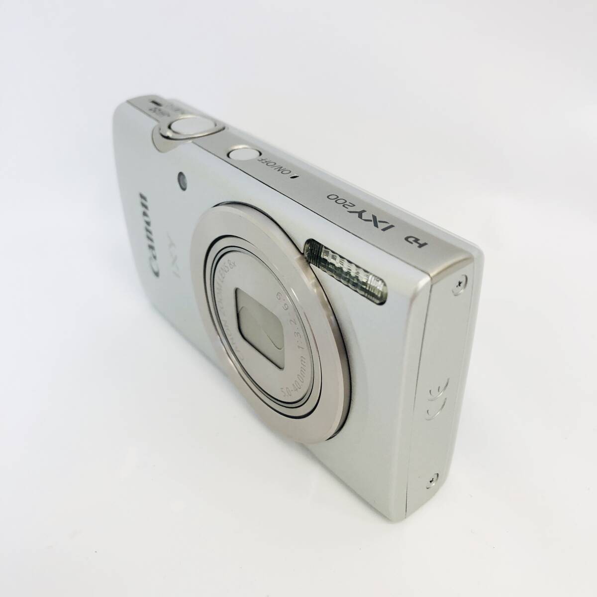 【1円スタート 中古 動作品】Canon デジタルカメラ IXY 200 シルバー_画像2