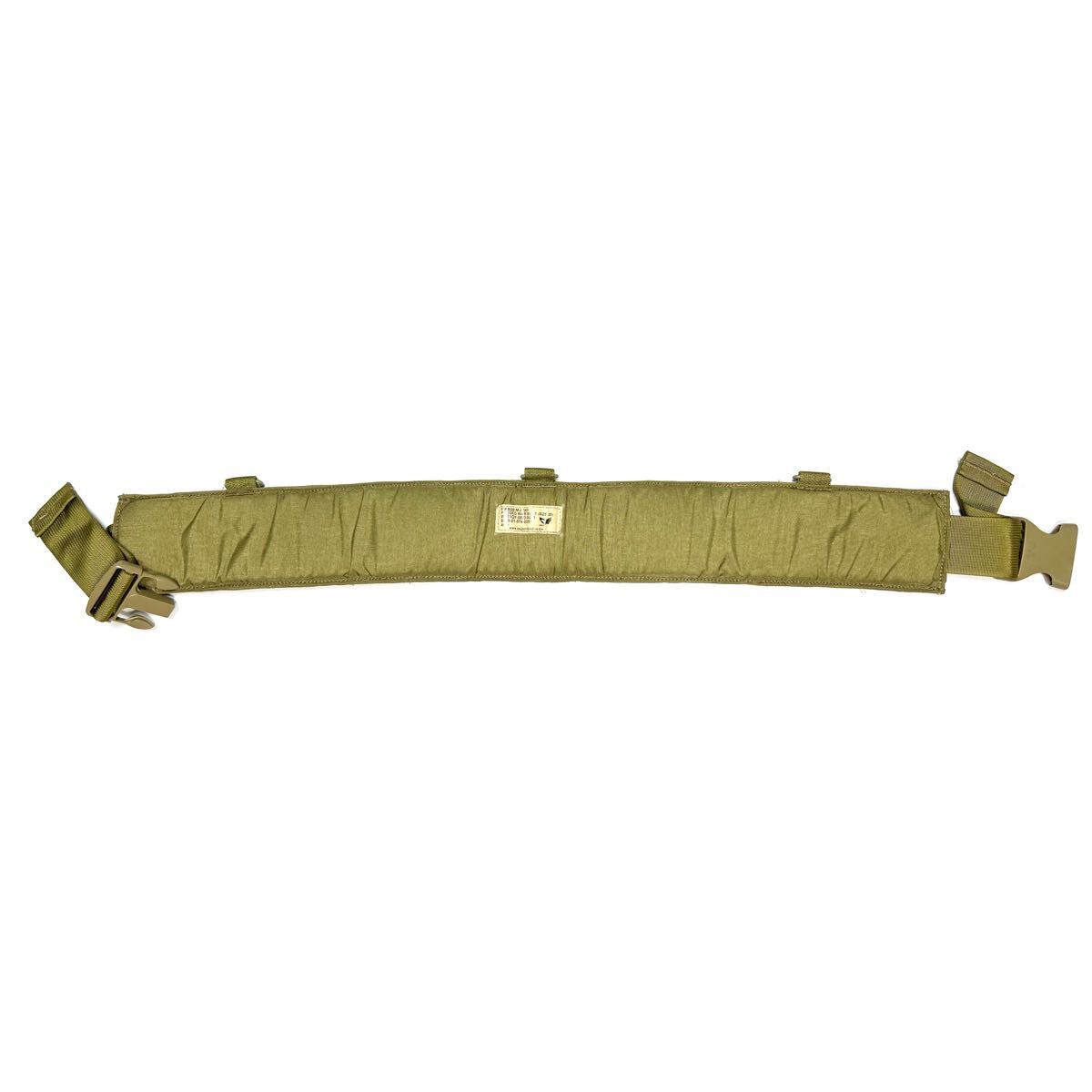 EAGLE SFLCS PADDED WAR BELT (SIZE 28) KH (検 米軍実物放出品 陸上自衛隊 イーグル ウォーベルト MOLLE パッド カーキ サスペンダー_画像2