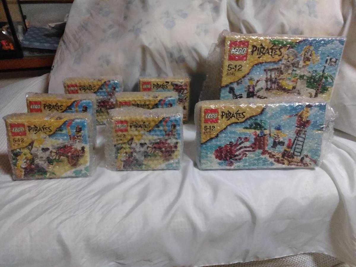 [未使用・未開封] レゴ LEGO パイレーツ Pirates 6239(6箱)・6240(1箱)・6241(1箱)セット [サイズ100・同梱不可]の画像1