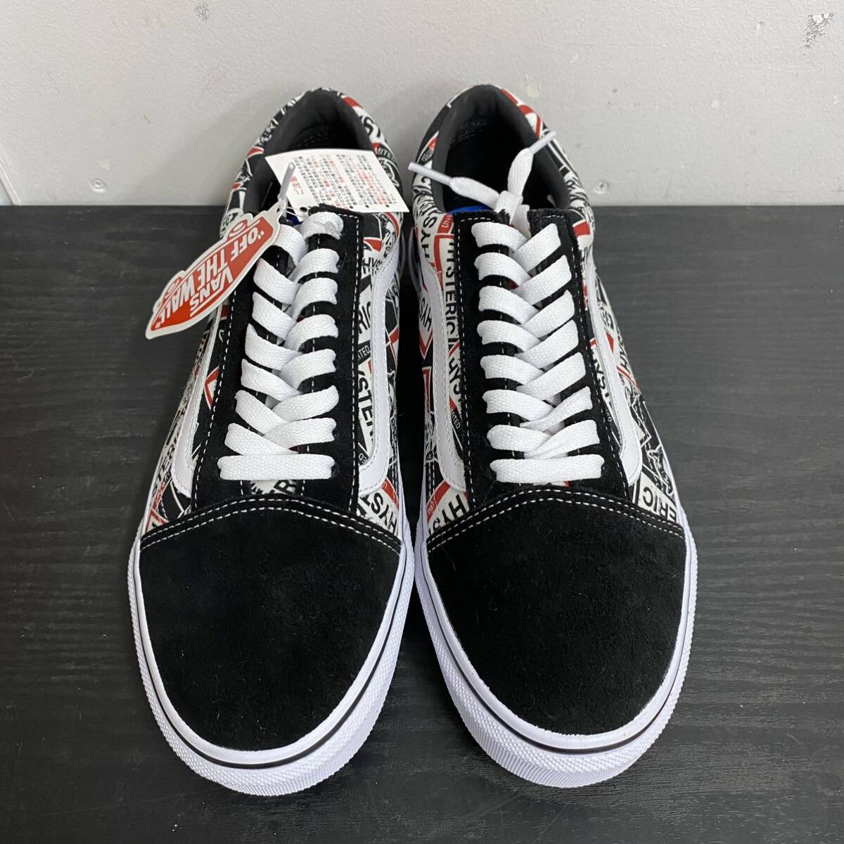 WW55 未使用 タグ付き VANS × HYSTERIC GLAMOUR 26.5cm ヒステリックグラマー V36CF HG オールドスクール BARRR old skool SEE NO EVIL_画像2