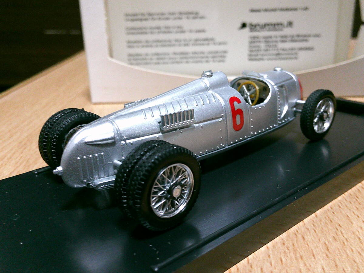  Blum 1/43 [ наружный морской еж on модель C ] #6 1936y серебряный AUTO UNION * стоимость доставки 400 иен ( letter pack почтовый сервис отправка )