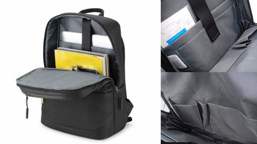  Samsonite nylon washer bru backpack rucksack TR1 unused 