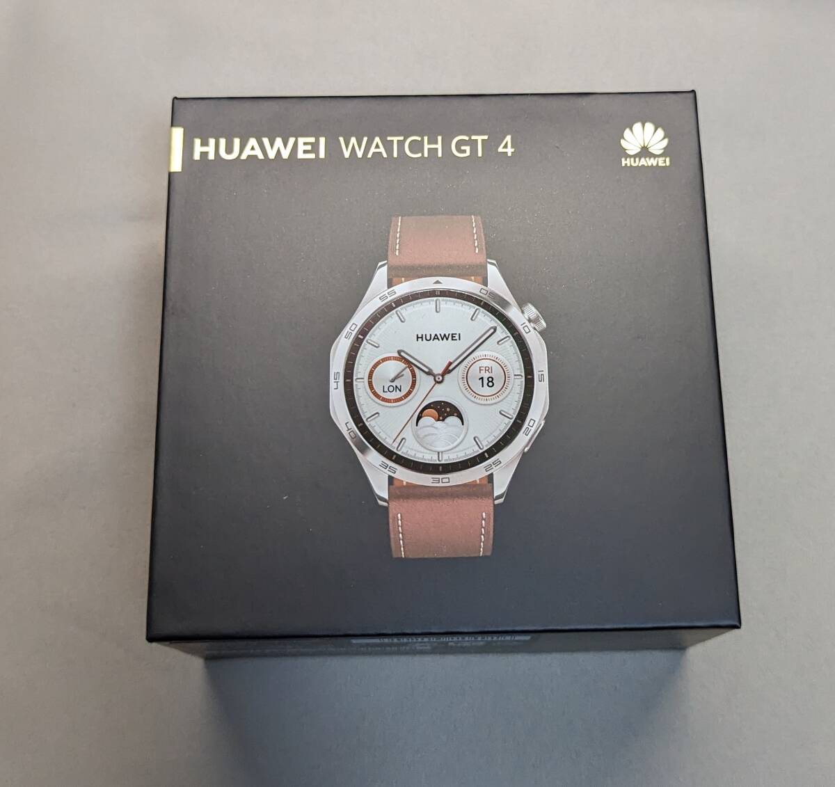 HUAWEI WATCH GT 4 46mm ブラウン　ほぼ新品_画像6