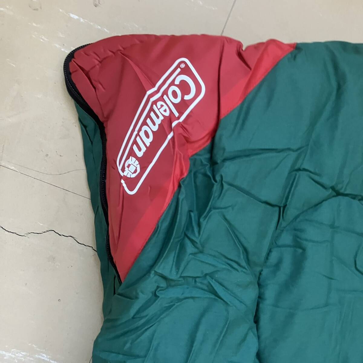 [5-167]Coleman SLEEPING BAG 寝袋 シュラフ アウトドア キャンプ の画像8